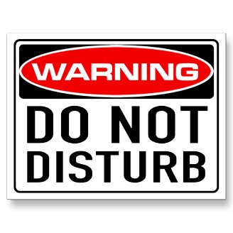 Do not disturb